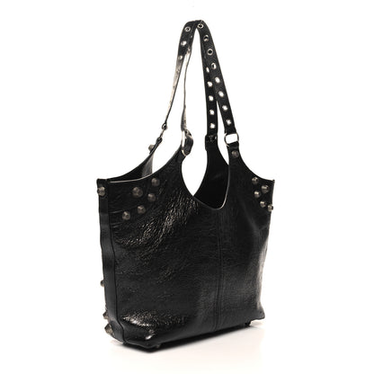 Balenciaga Agneau Arena Medium Le Cagole Carry All Bag Black 3 of 10