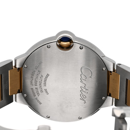 Cartier Stainless Steel 18K Yellow Gold 42mm Ballon Bleu De Cartier Automatic Watch 4 of 4