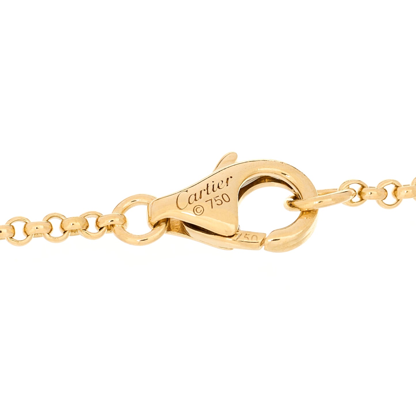 18K Yellow Gold Entrelaces Bracelet