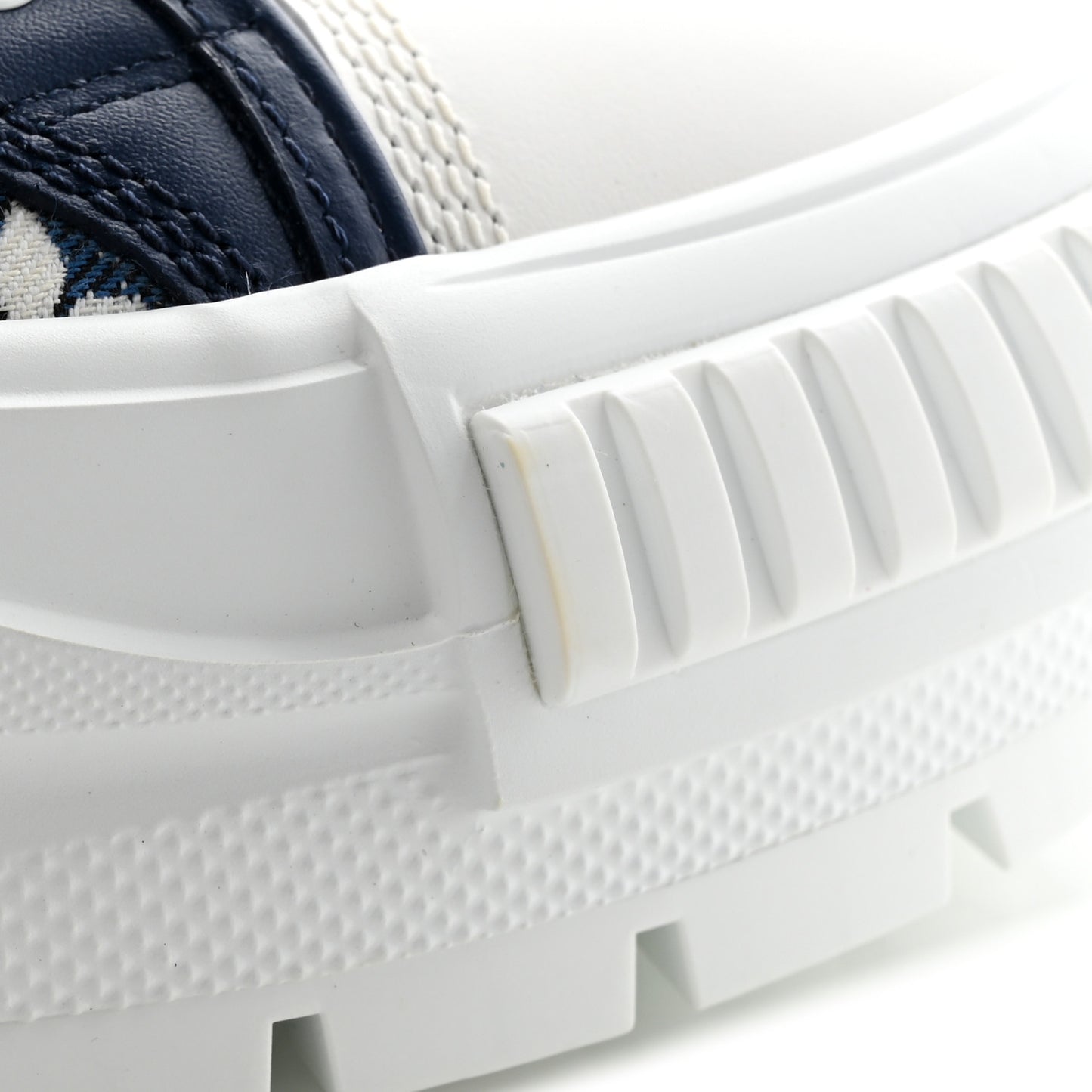 Denim Monogram Squad Sneakers 39 Marine