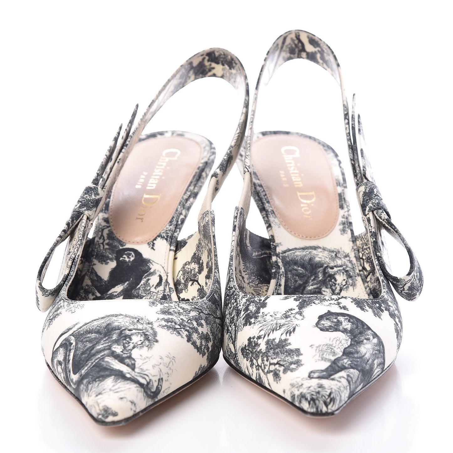 Toile De Jouy Sweet D Slingback Pumps 37 Off White