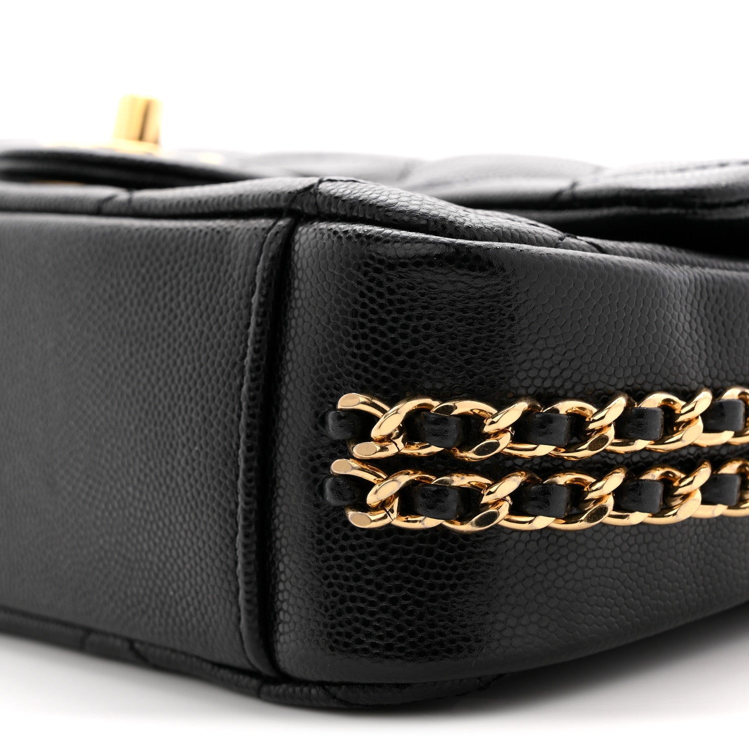 Chanel Caviar Quilted Mini CC You Flap Black 10 of 11