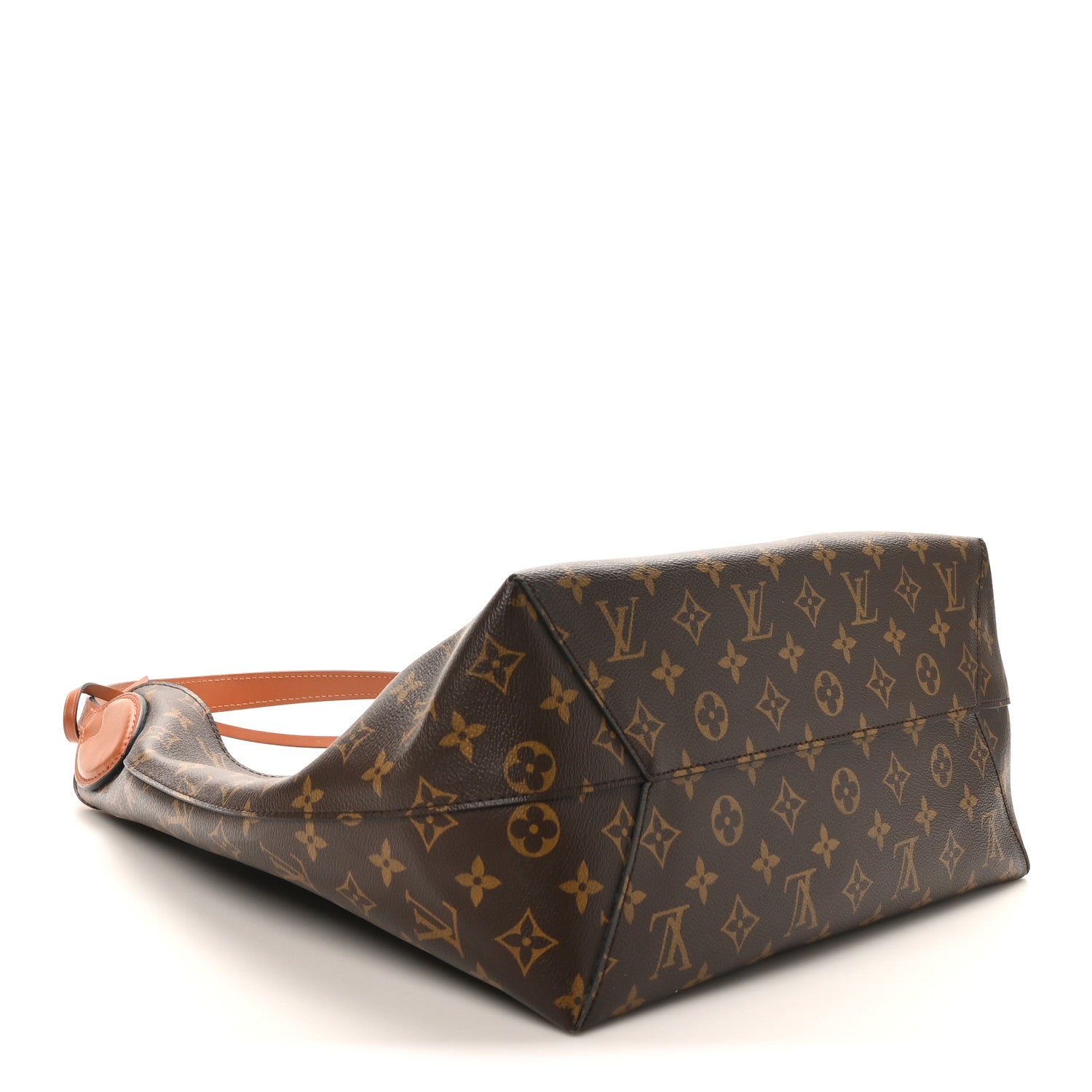 Louis Vuitton Monogram Flower Hobo Caramel 4 of 9