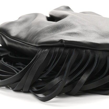 Bottega Veneta Nappa The Fringe Pouch Shoulder Bag Black 8 of 9