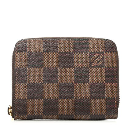 Louis Vuitton Damier Ebene Zippy Coin Purse 1 of 9