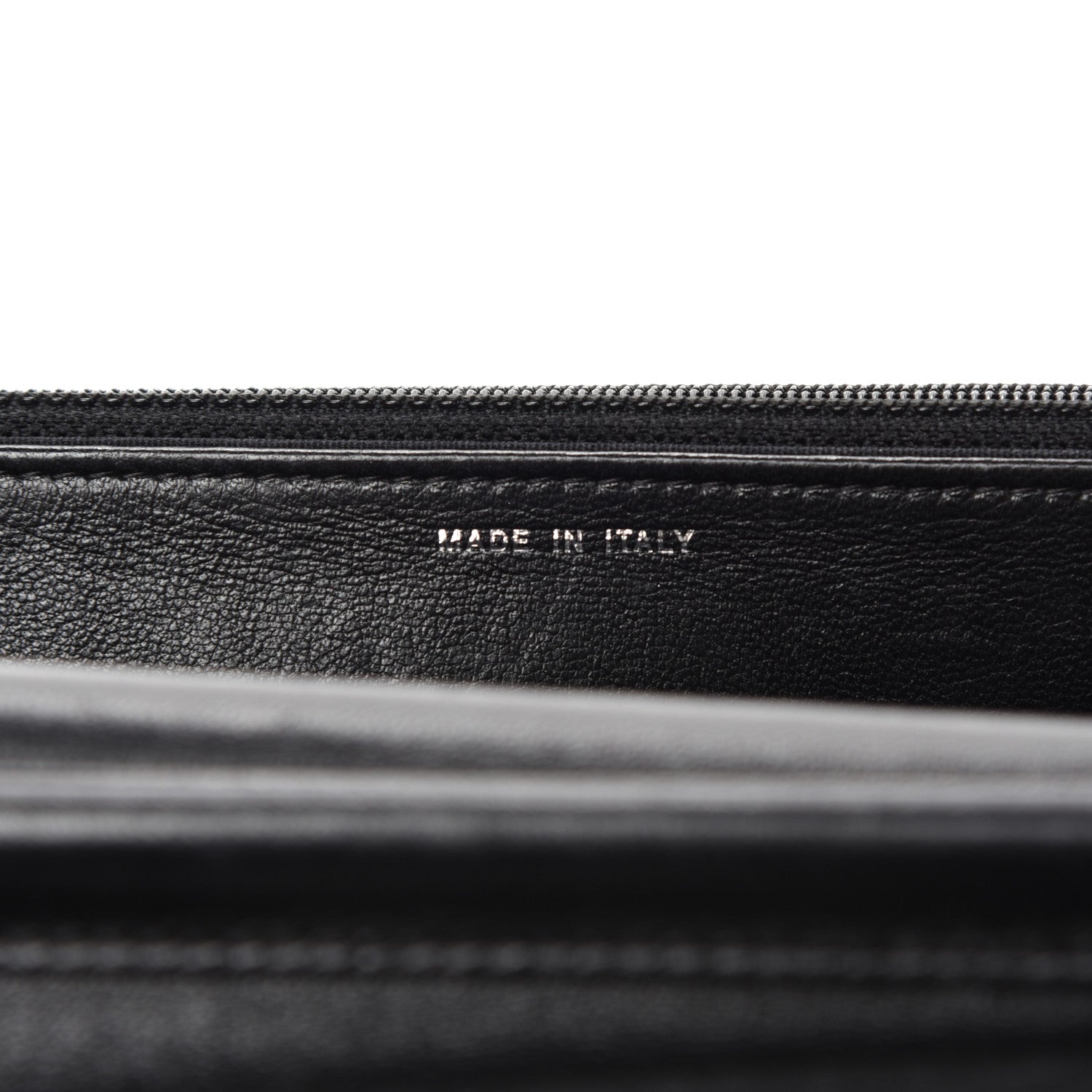 Chanel Lambskin Quilted Boy Wallet On Chain WOC Black 11 of 14