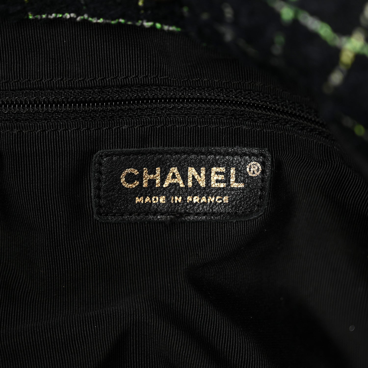 Chanel Tweed Woven Raffia Country Coco Hobo 6 of 10