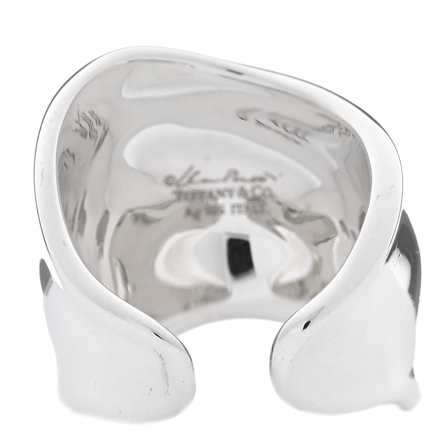 Sterling Silver Elsa Peretti Bone Ring 54 7