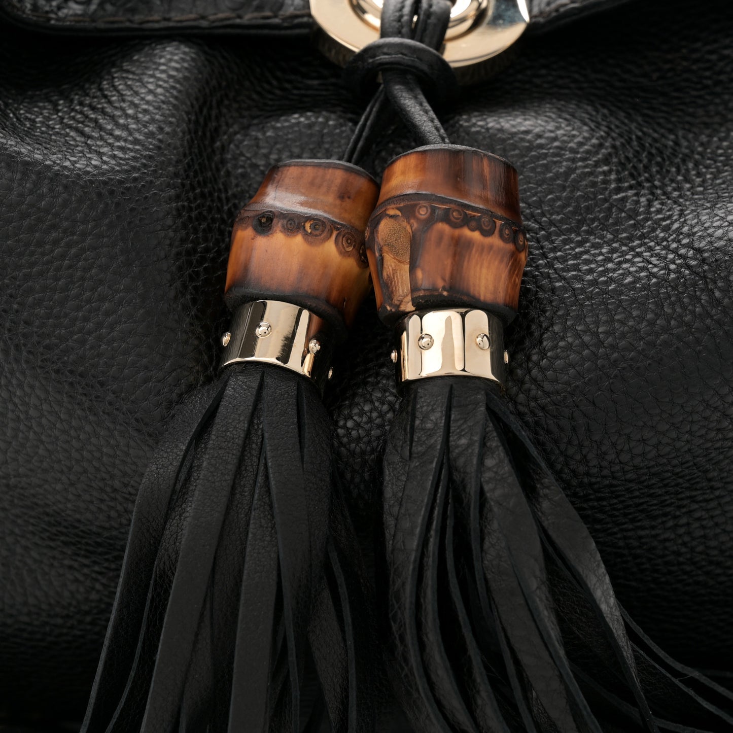 Calfskin Medium Indy Top Handle Hobo Black