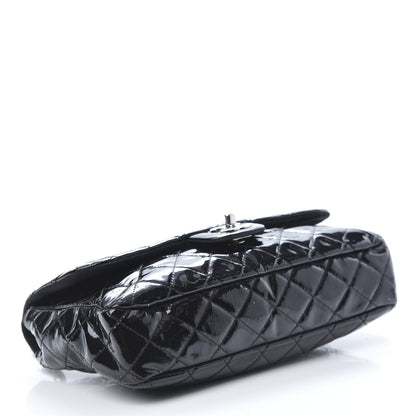 Chanel Patent Net Large La Madrague Tote Black 7 of 15