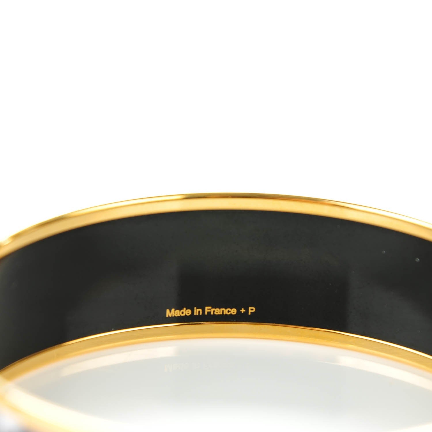 Hermes Enamel Printed Wide Rubans du Cheval Bracelet 70 Colorise 4 of 5