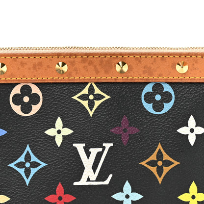 Louis Vuitton Monogram Multicolor Pochette Accessories Black 8 of 18