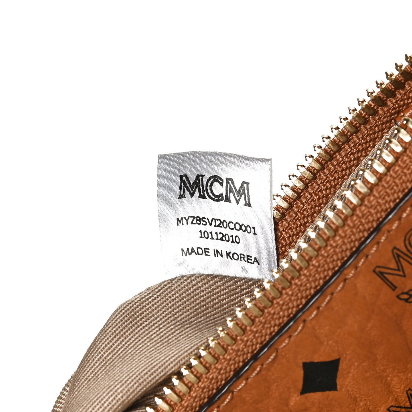 Visetos Crossbody Pouch Cognac
