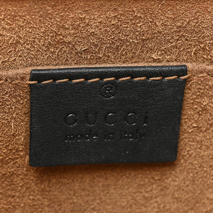 Gucci Calfskin Small Padlock Shoulder Bag Black 6 of 19