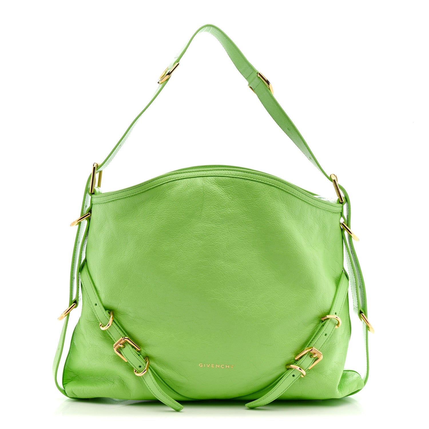 Givenchy Calfskin Medium Voyou Bag Green 1 of 10