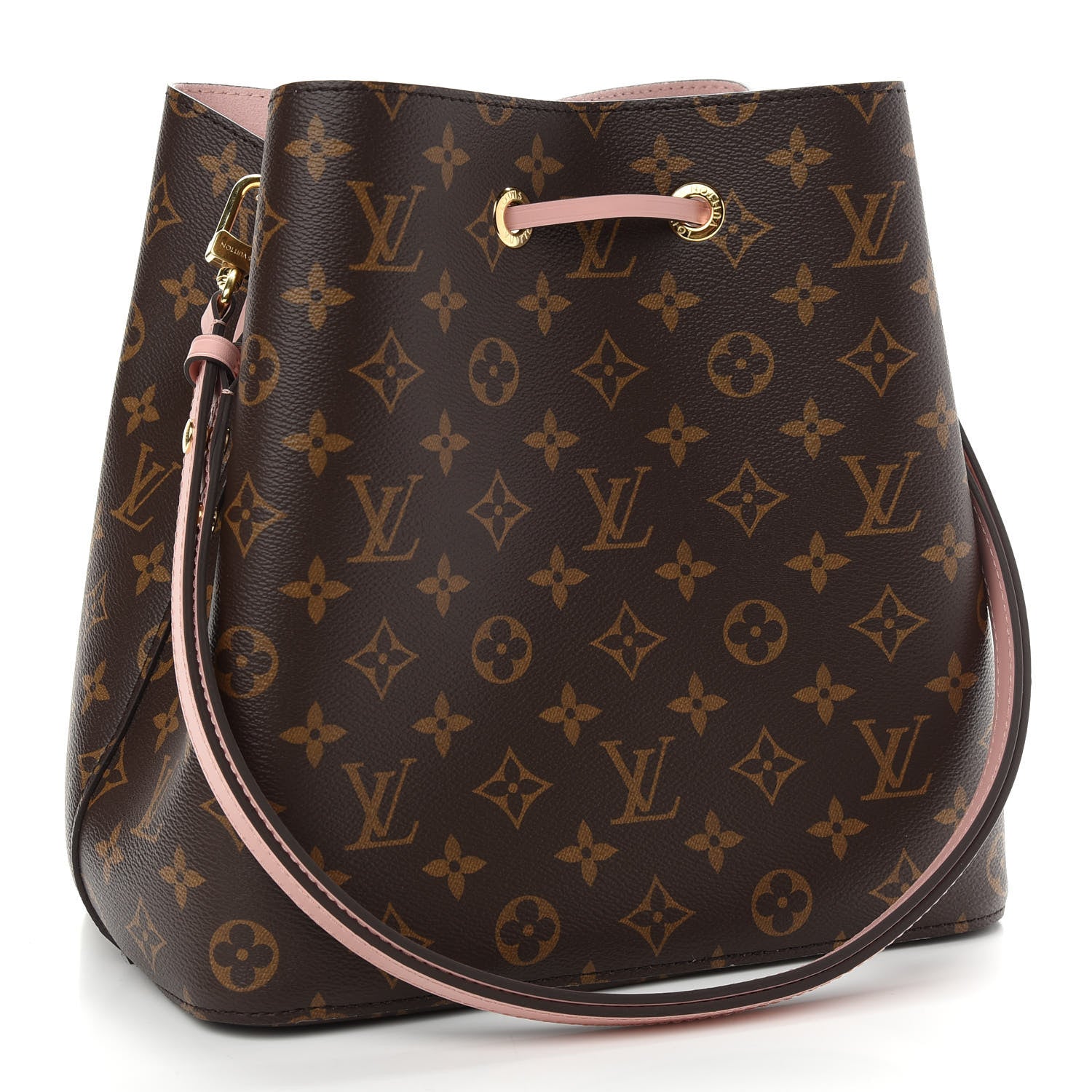 Louis Vuitton Monogram Neonoe MM Rose Poudre 3 of 8
