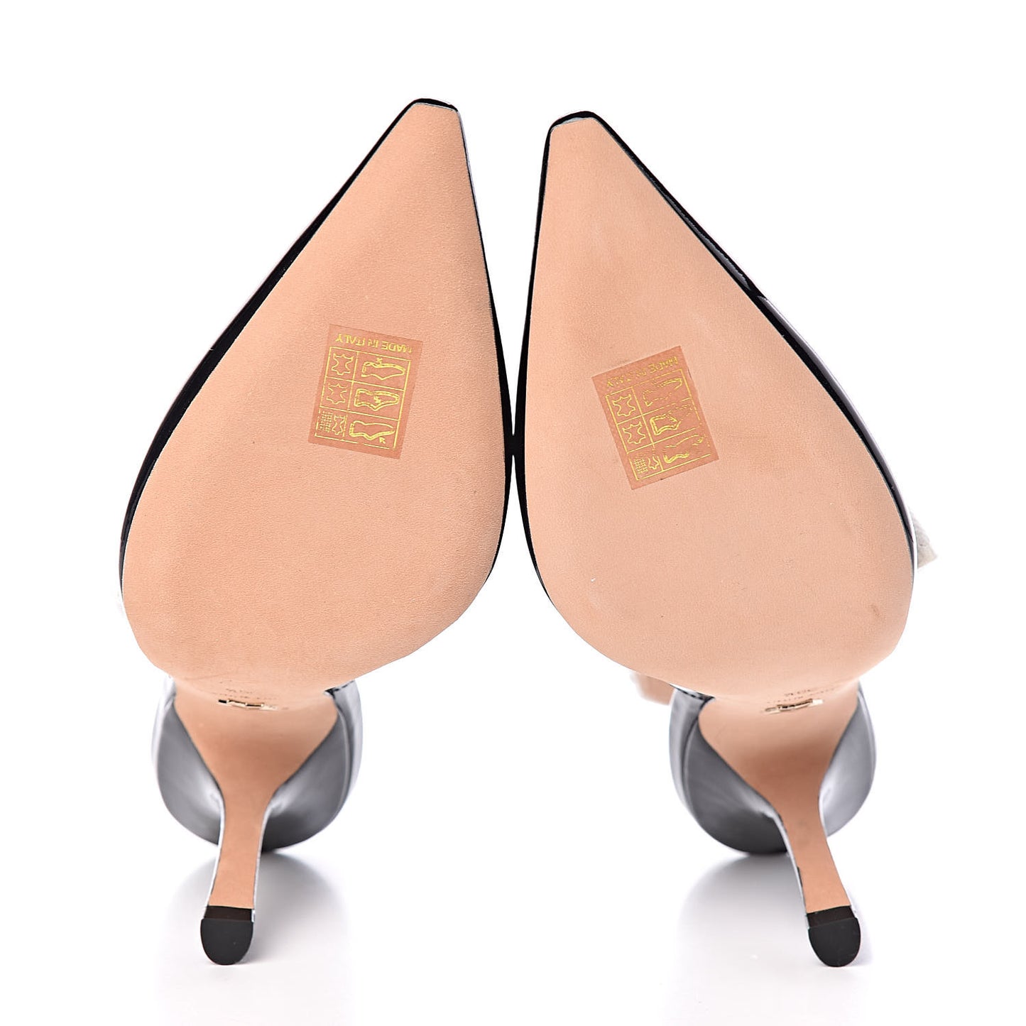 Patent Ribbon J'Adior Slingback 65mm Pumps 39.5 Black