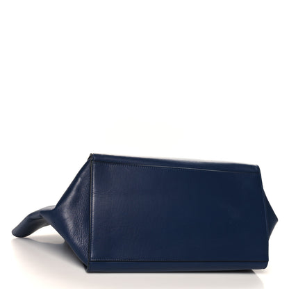 Celine Smooth Calfskin Medium Trapeze Indigo 4 of 12