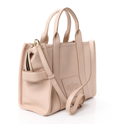 Marc Jacobs Grained Calfskin Medium The Tote Bag Rose Dust 3 of 13