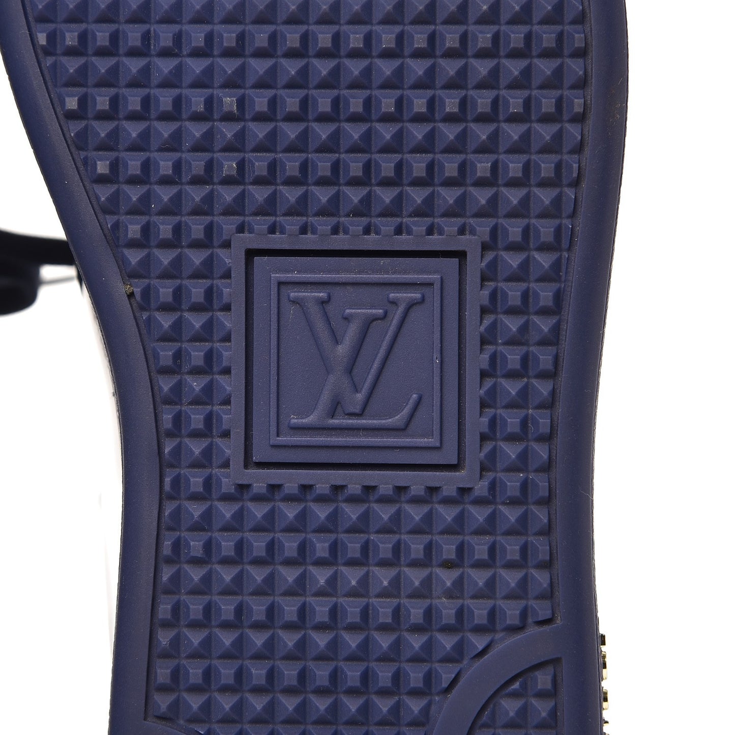 Patent Calfskin Frontrow Sneakers 36.5 Blue Nuit
