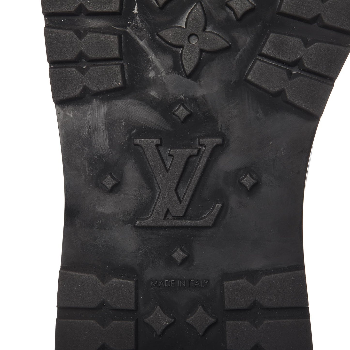 Calfskin Monogram Eclipse Ice Ankle Boots 9 Black