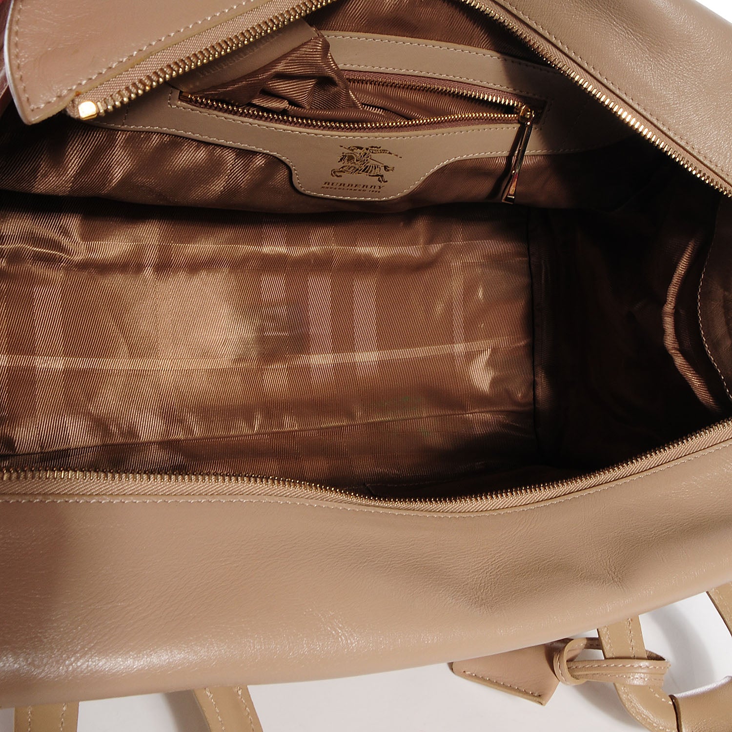 Burberry Quilted Calfskin Large Manor Tote Beige 8 of 11