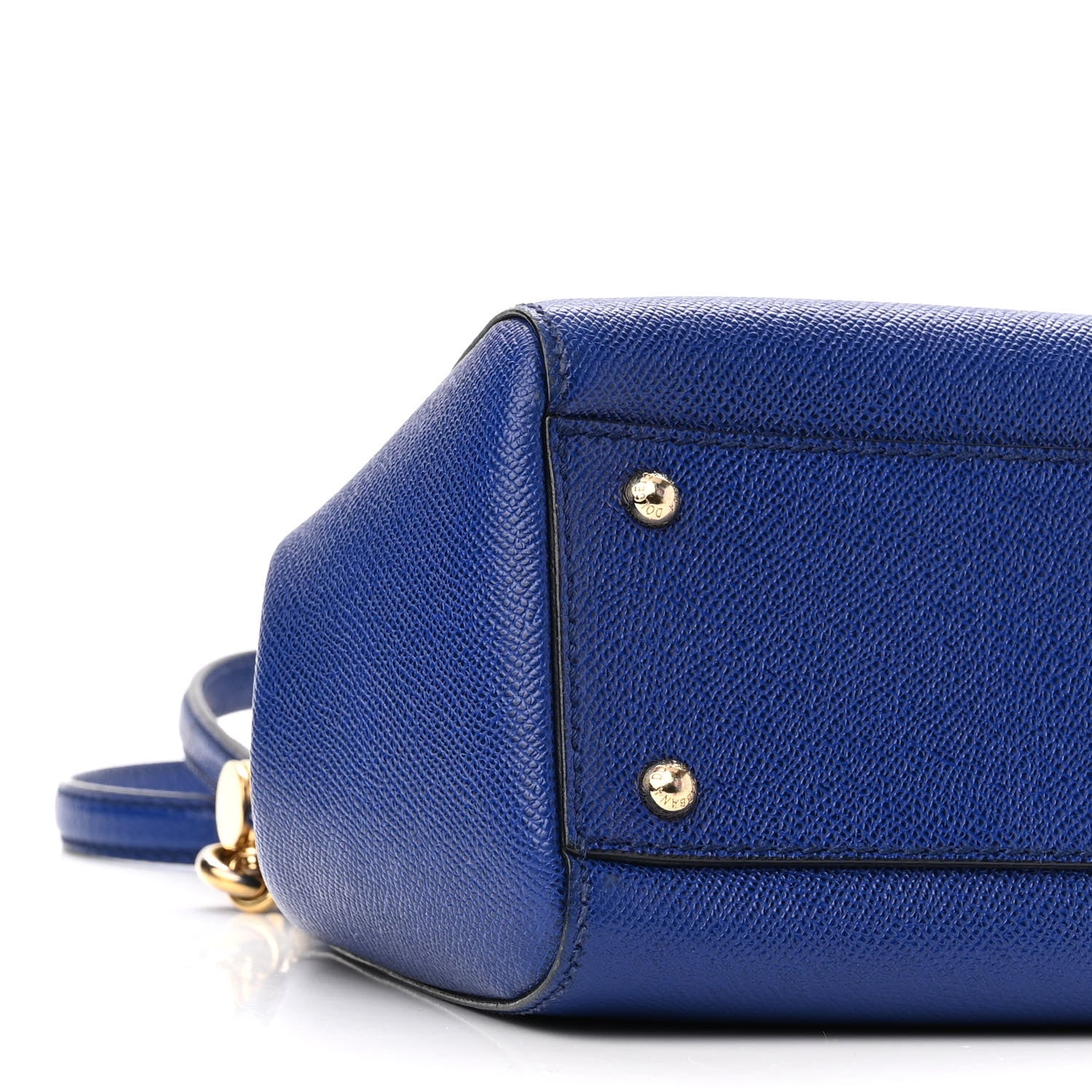 Dolce & Gabbana Dauphine Medium Miss Sicily Satchel Blue 7 of 8