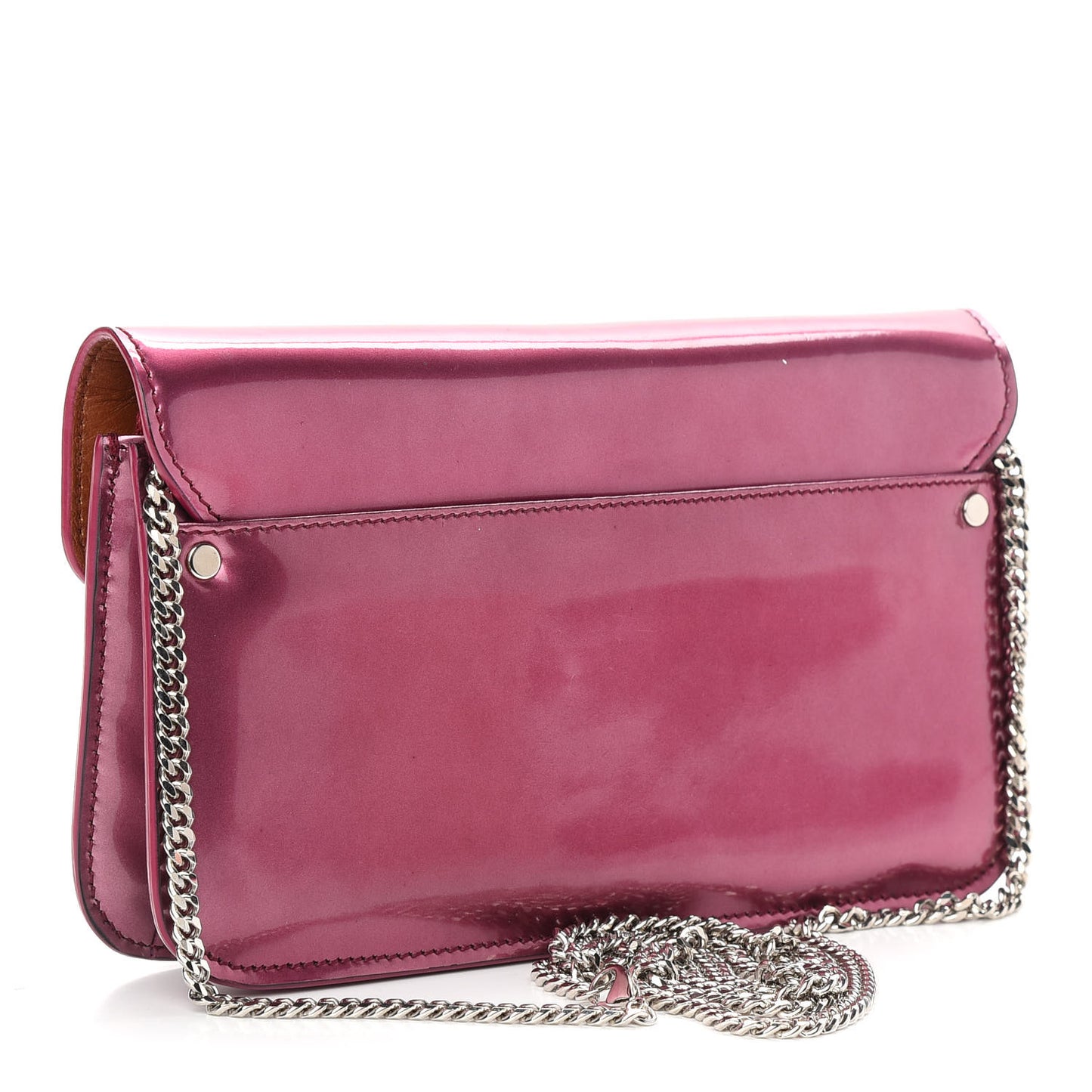 Patent PS11 Chain Wallet Pink