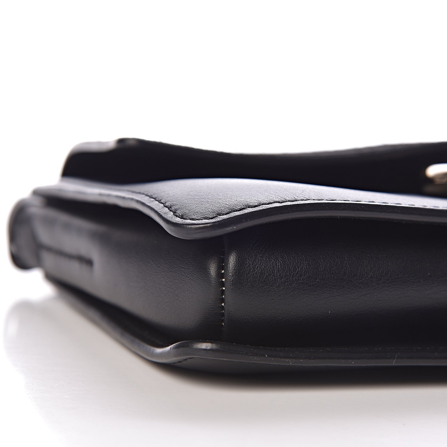 Chloe Suede Calfskin Small Faye Shoulder Bag Black 7 of 9