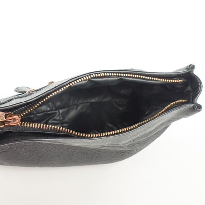 Balenciaga Agneau Giant 12 Rose Gold Hardware Cosmetic Pouch Black 5 of 7