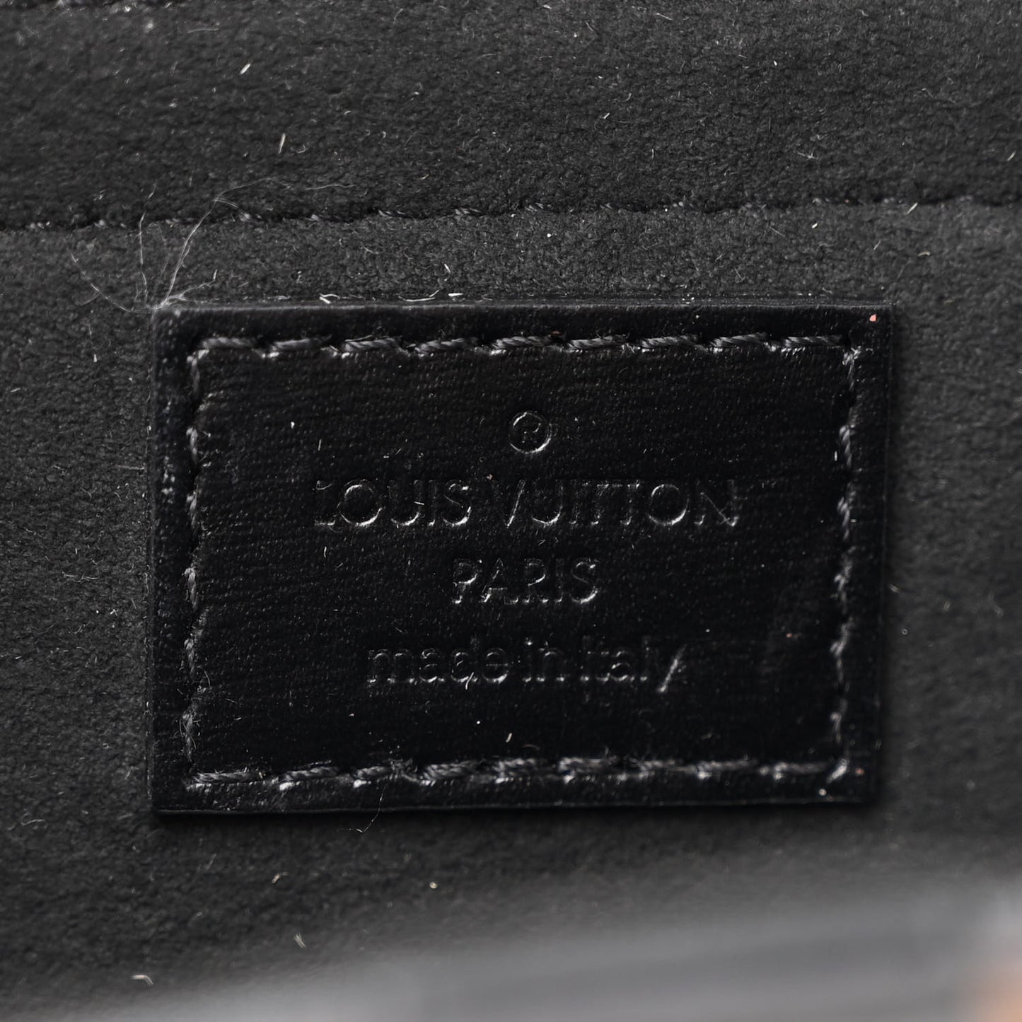 Epi Monogram Glasses Case Black