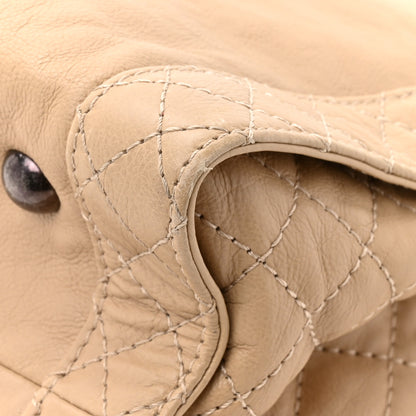 Chanel Lambskin Boy Reverso Shopping Tote  Beige 13 of 14
