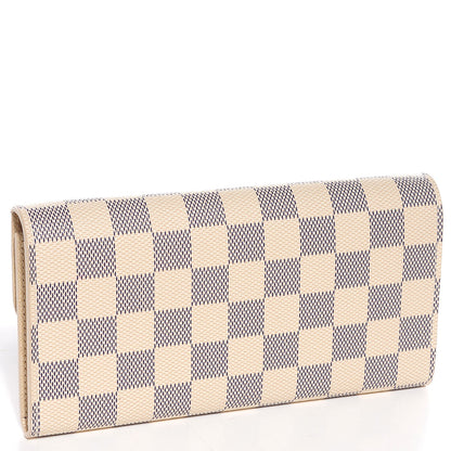 Louis Vuitton Damier Azur Emilie Wallet 3 of 7