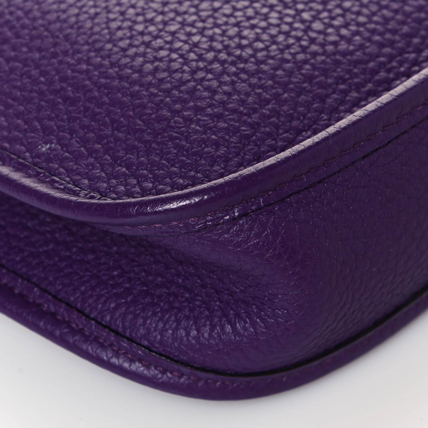 Hermes Taurillon Clemence Amazone Evelyne TPM Ultraviolet 11 of 12