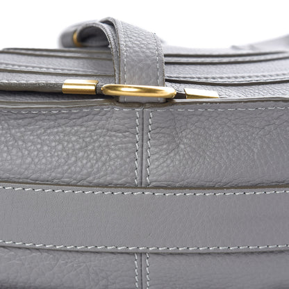 Chloe Calfskin Medium Marcie Round Crossbody Bag Cashmere Grey 19 of 22