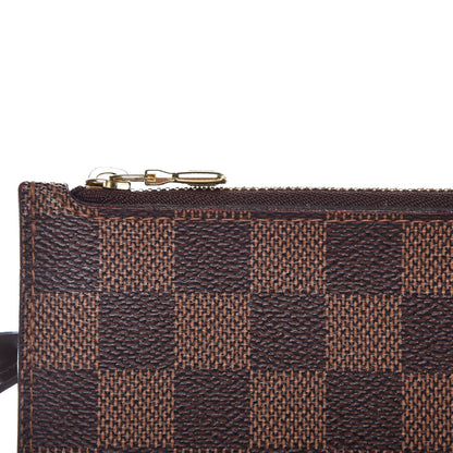 Louis Vuitton Damier Ebene Neverfull MM GM Pochette 9 of 13