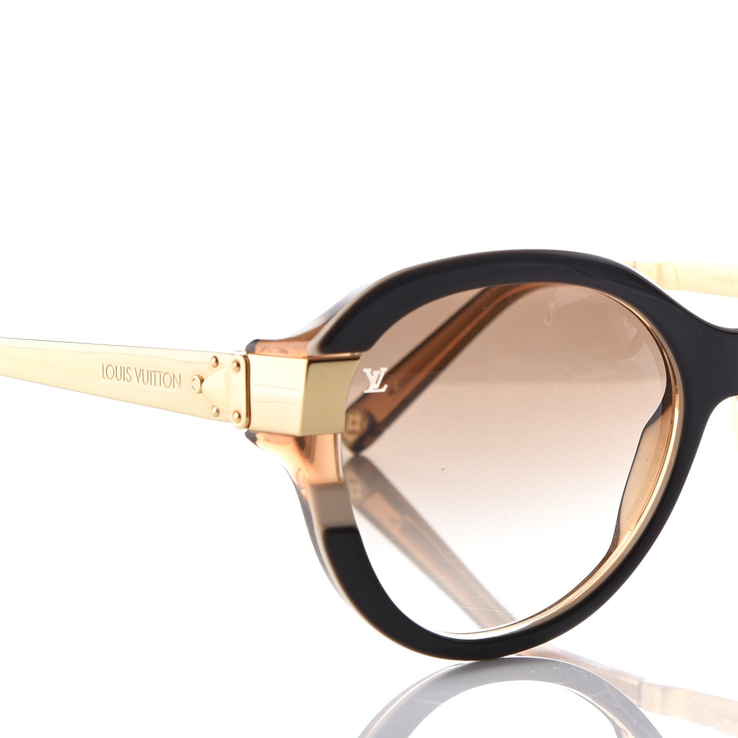 Louis Vuitton Petit Soupcon Cat Eye Sunglasses Z0487W Brown 7 of 8