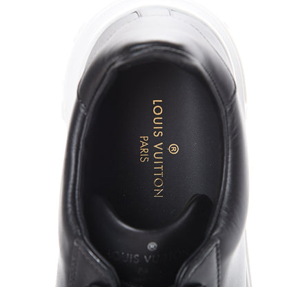 Louis Vuitton Calfskin Time Out Sneakers 37 Black 8 of 9