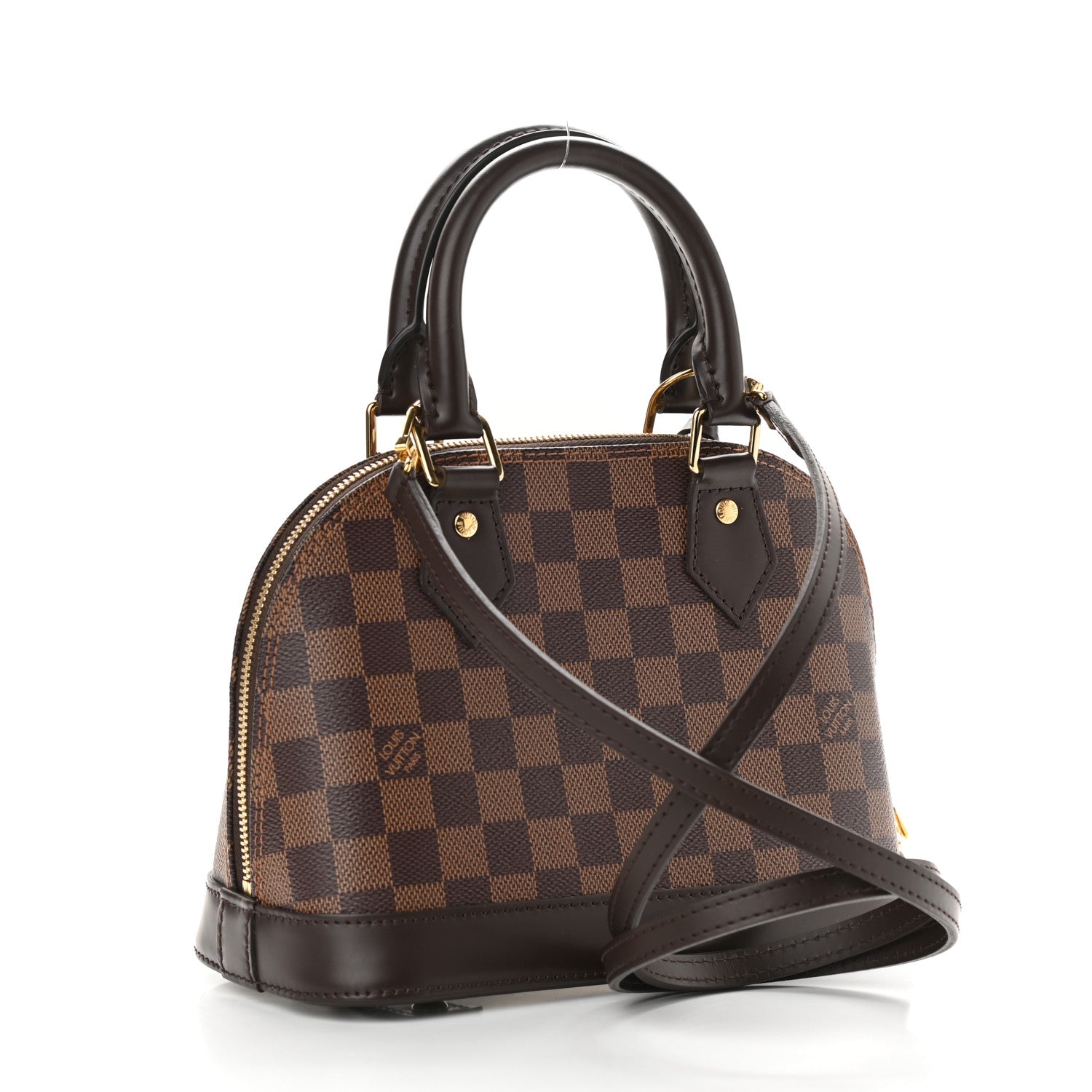 Louis Vuitton Damier Ebene Alma BB 3 of 9
