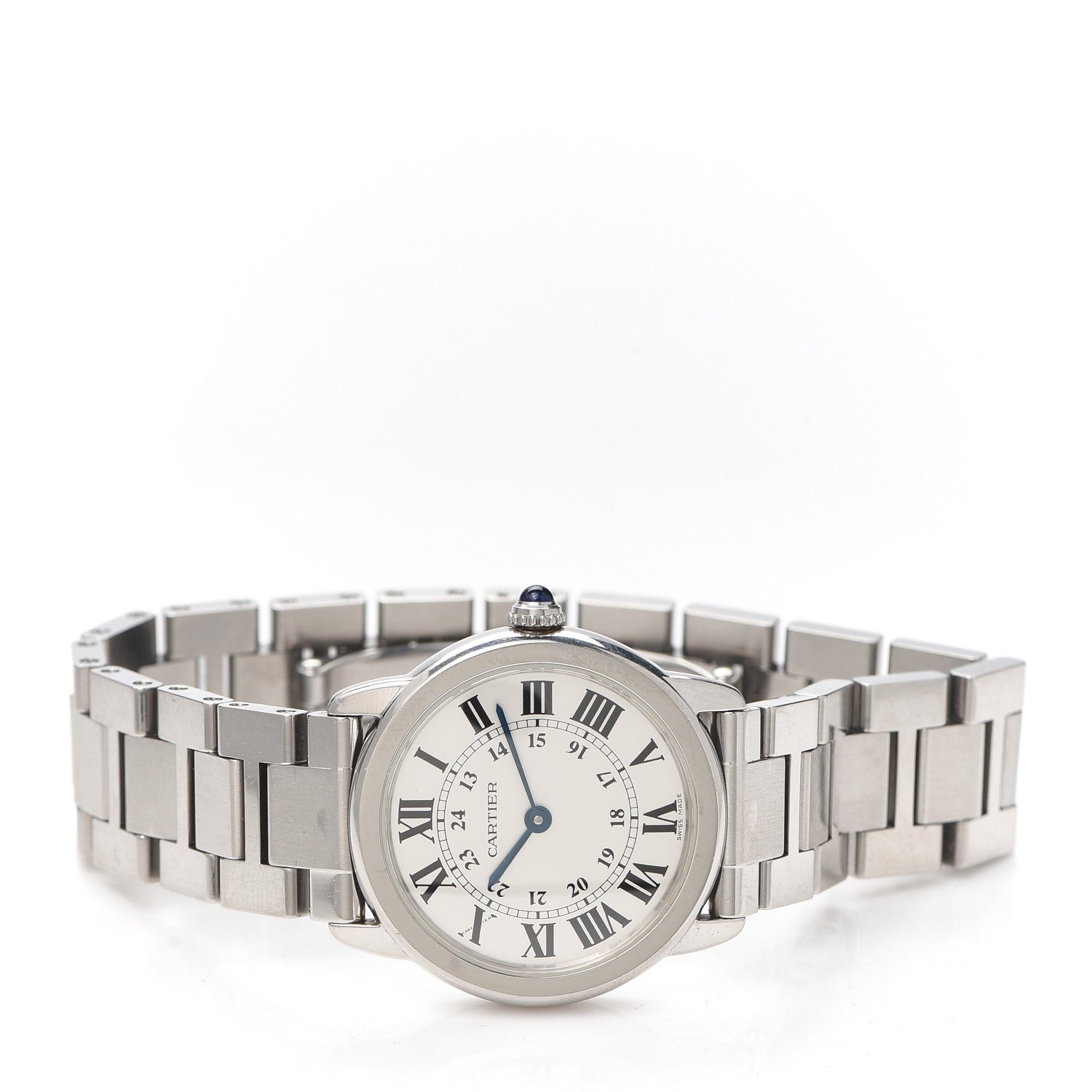 Cartier Stainless Steel 29mm Ronde Solo Quartz Watch 2 of 5