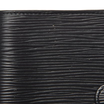 Louis Vuitton Epi Porte-Billets Compact Wallet Black 7 of 11