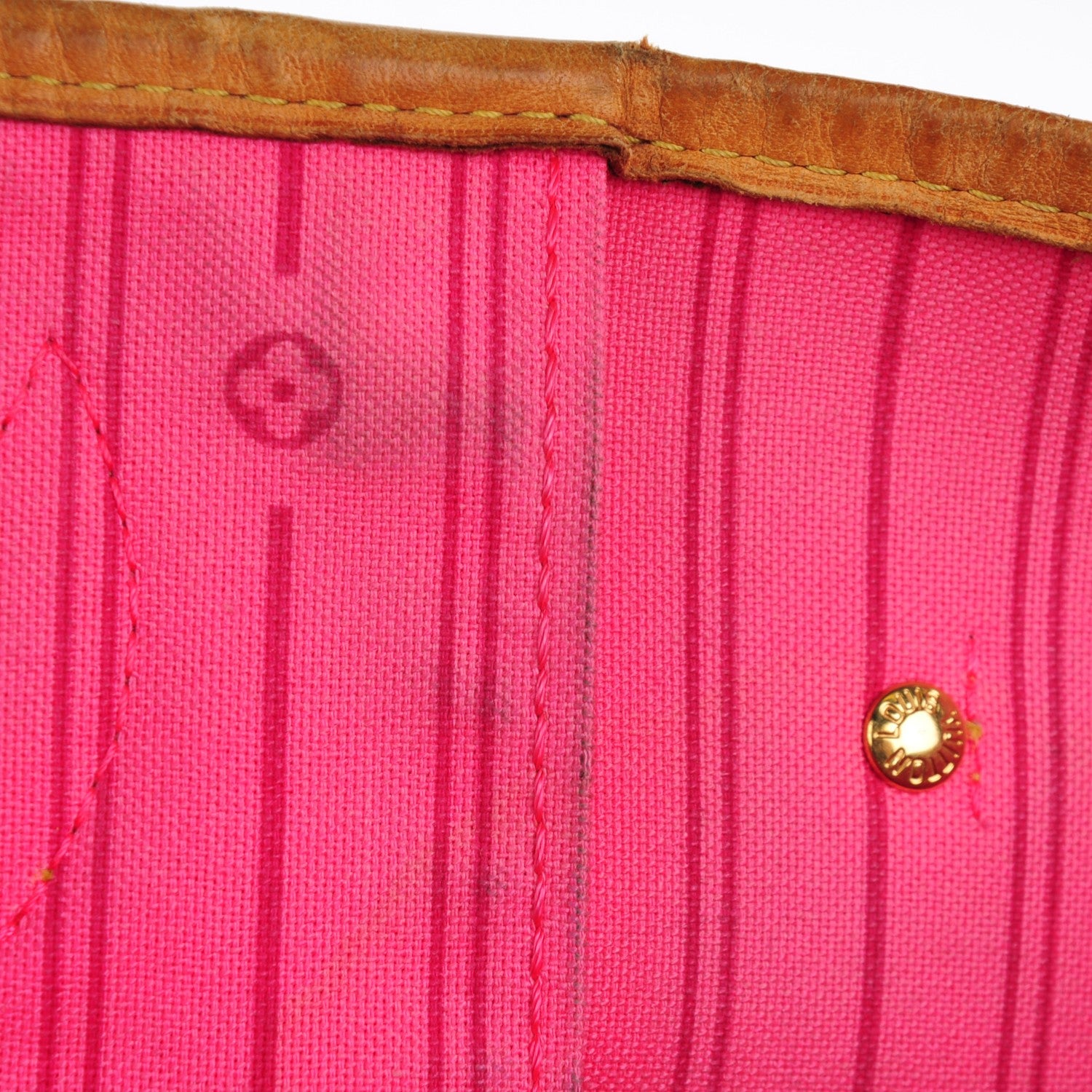 Louis Vuitton Monogram Roses Neverfull MM 12 of 14