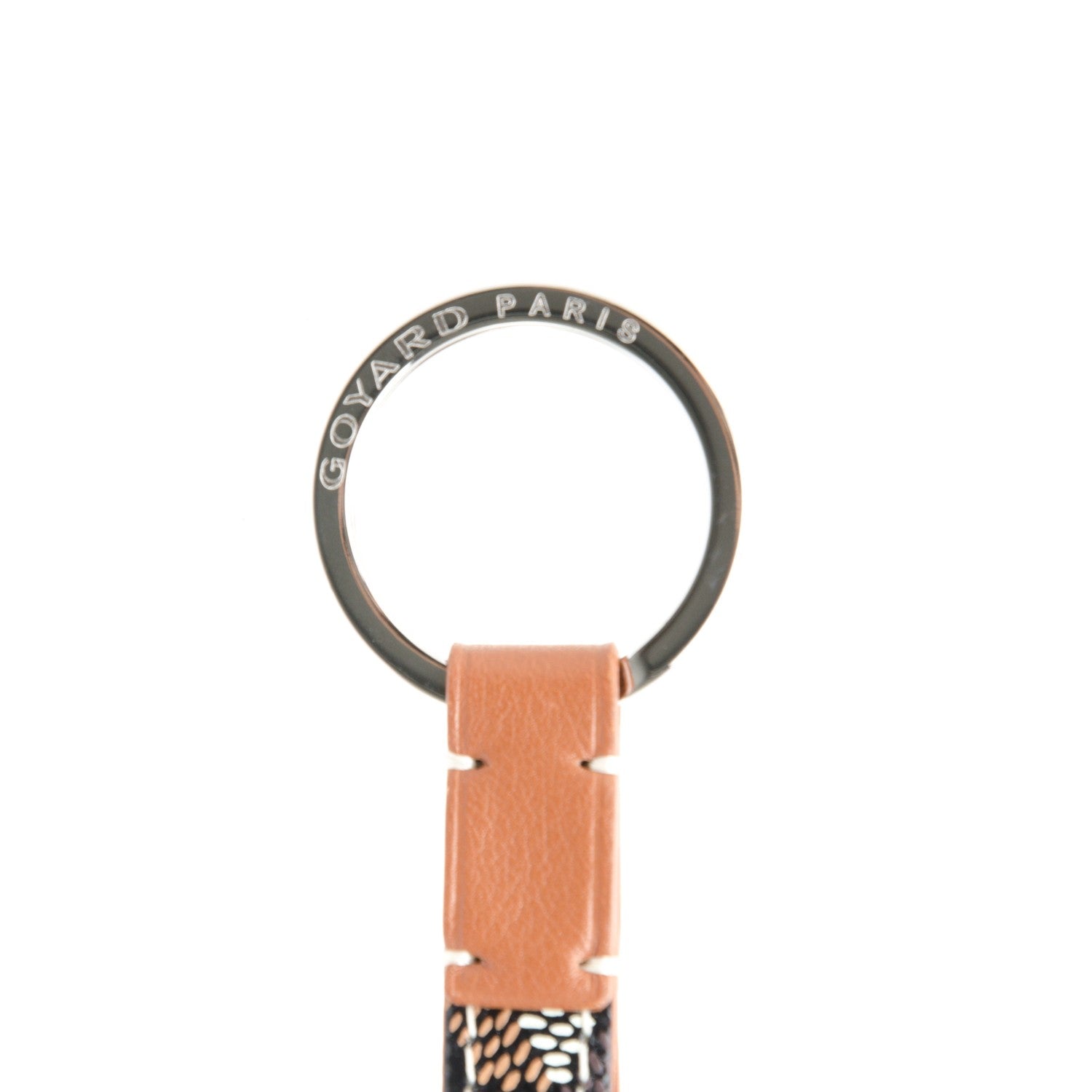 Goyard Goyardine Sesame Key Holder Black Gold 3 of 3