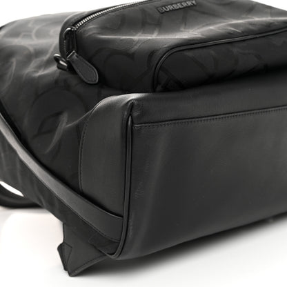 Burberry Jacquard Monogram TB Jett Backpack Black 9 of 10