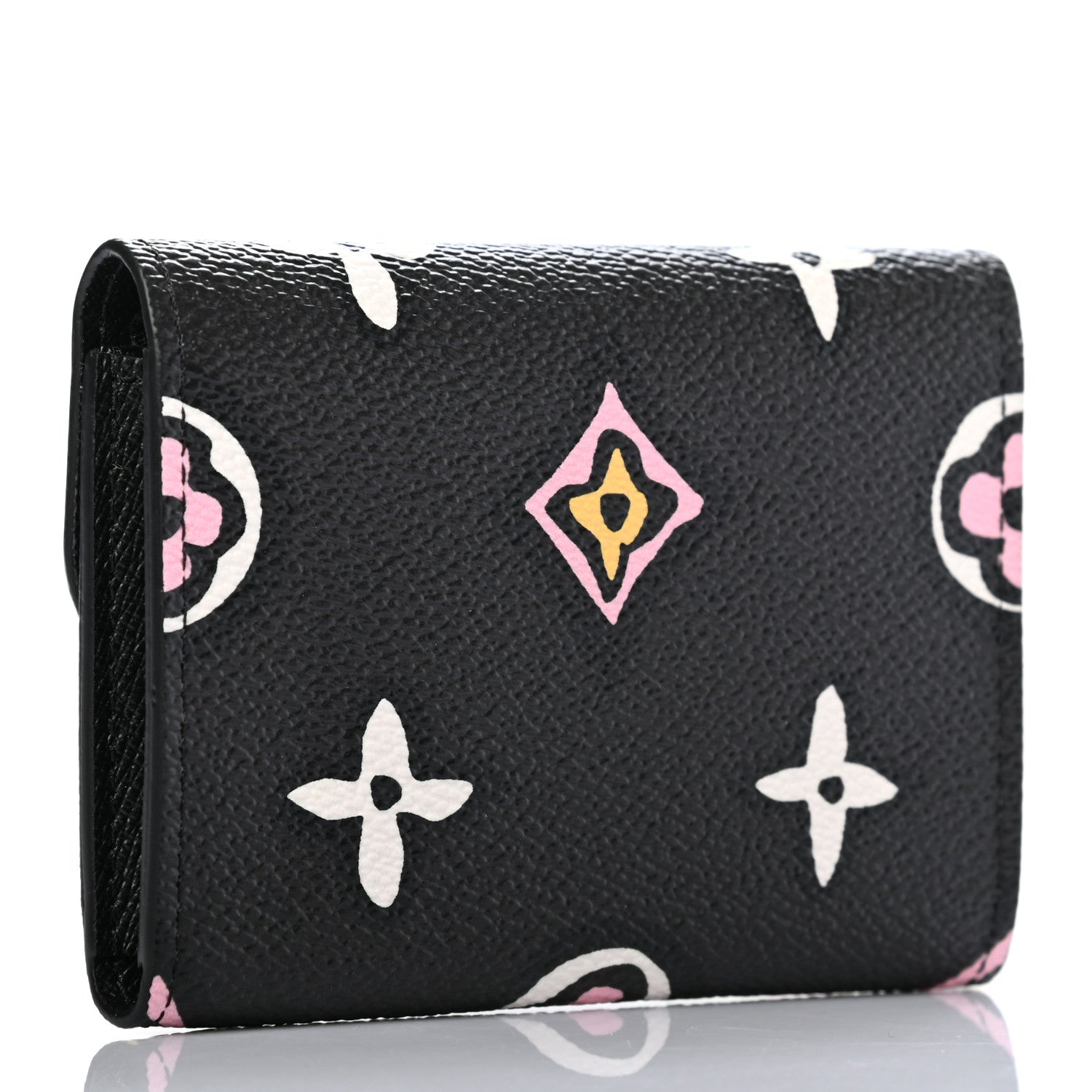 Louis Vuitton Monogram Giant Wild At Heart Rosalie Coin Purse Black 3 of 6