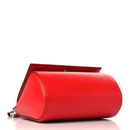 Givenchy Calfskin Mini Pandora Box Logo Strap Crossbody Bag Medium Red 3 of 9