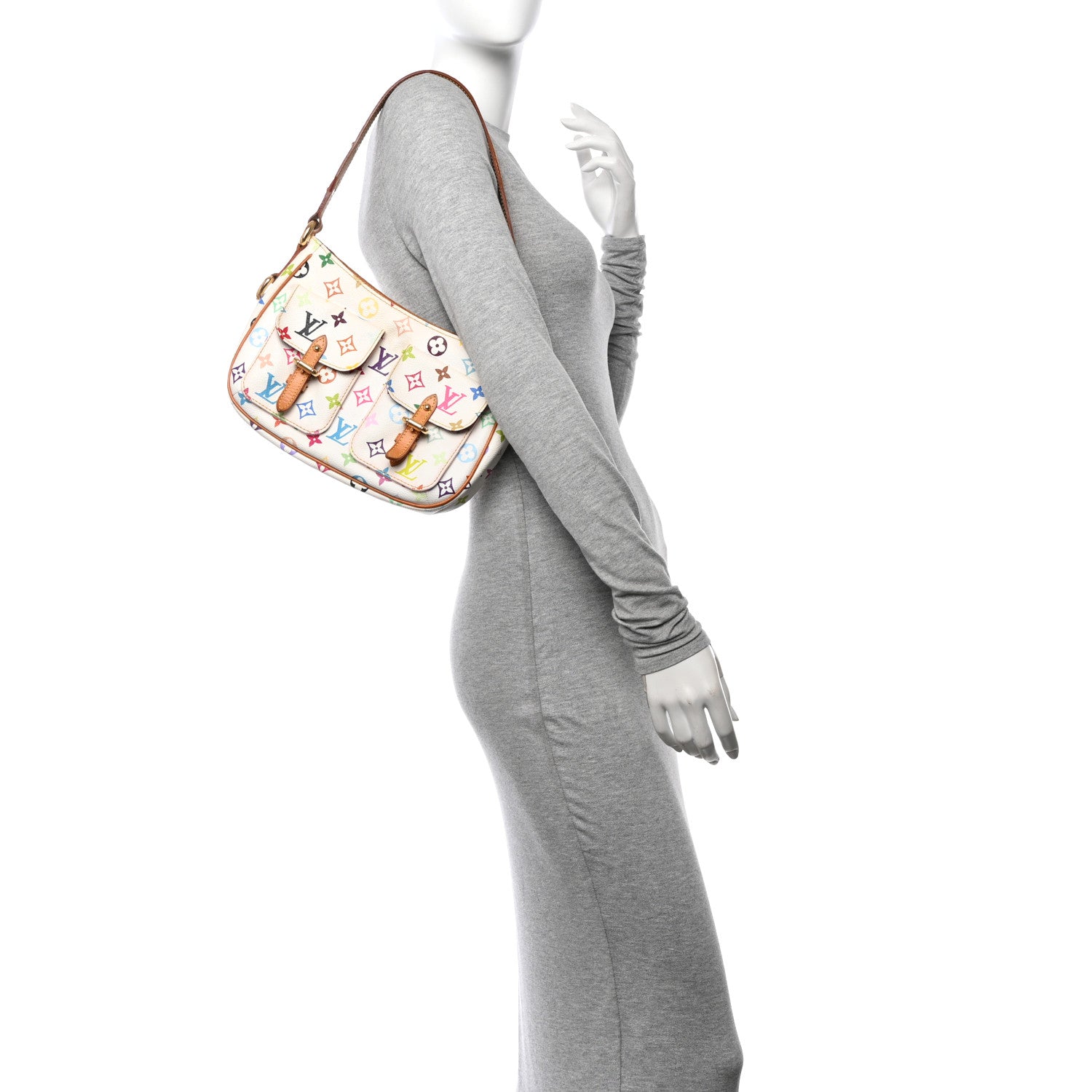 Louis Vuitton Monogram Multicolor Lodge PM White 2 of 10