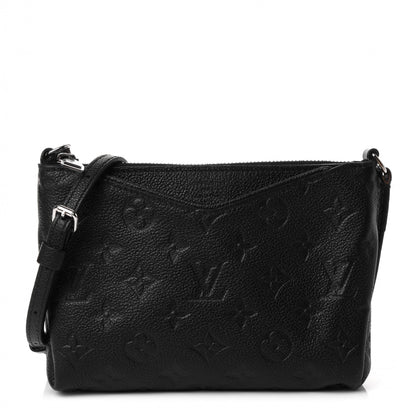 Louis Vuitton Empreinte Pallas Crossbody Black 1 of 9