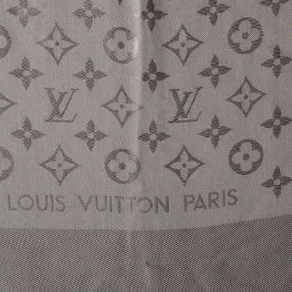 Louis Vuitton Silk Wool Monogram Shawl Verone 1 of 5