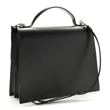 Louis Vuitton Epi Sevigne GM Black 3 of 11